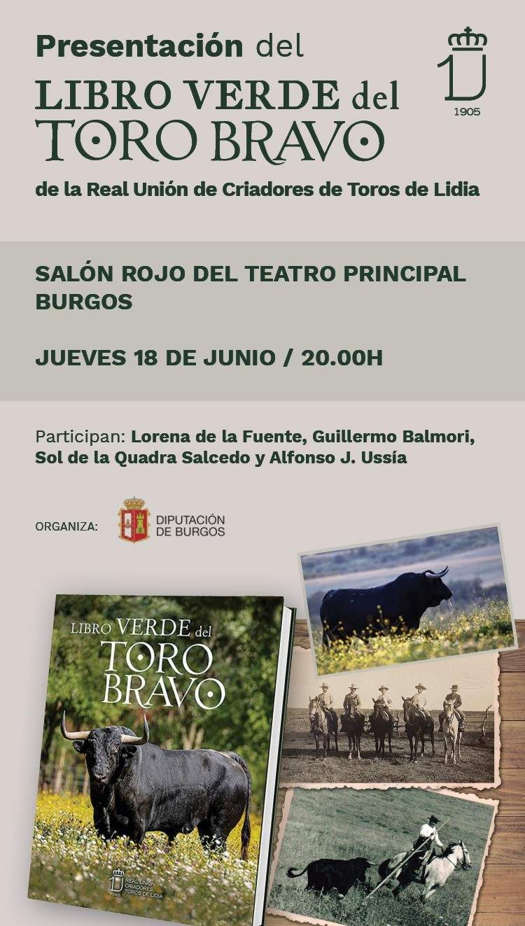 La RUCTL presenta en Burgos «El Libro Verde del Toro Bravo»