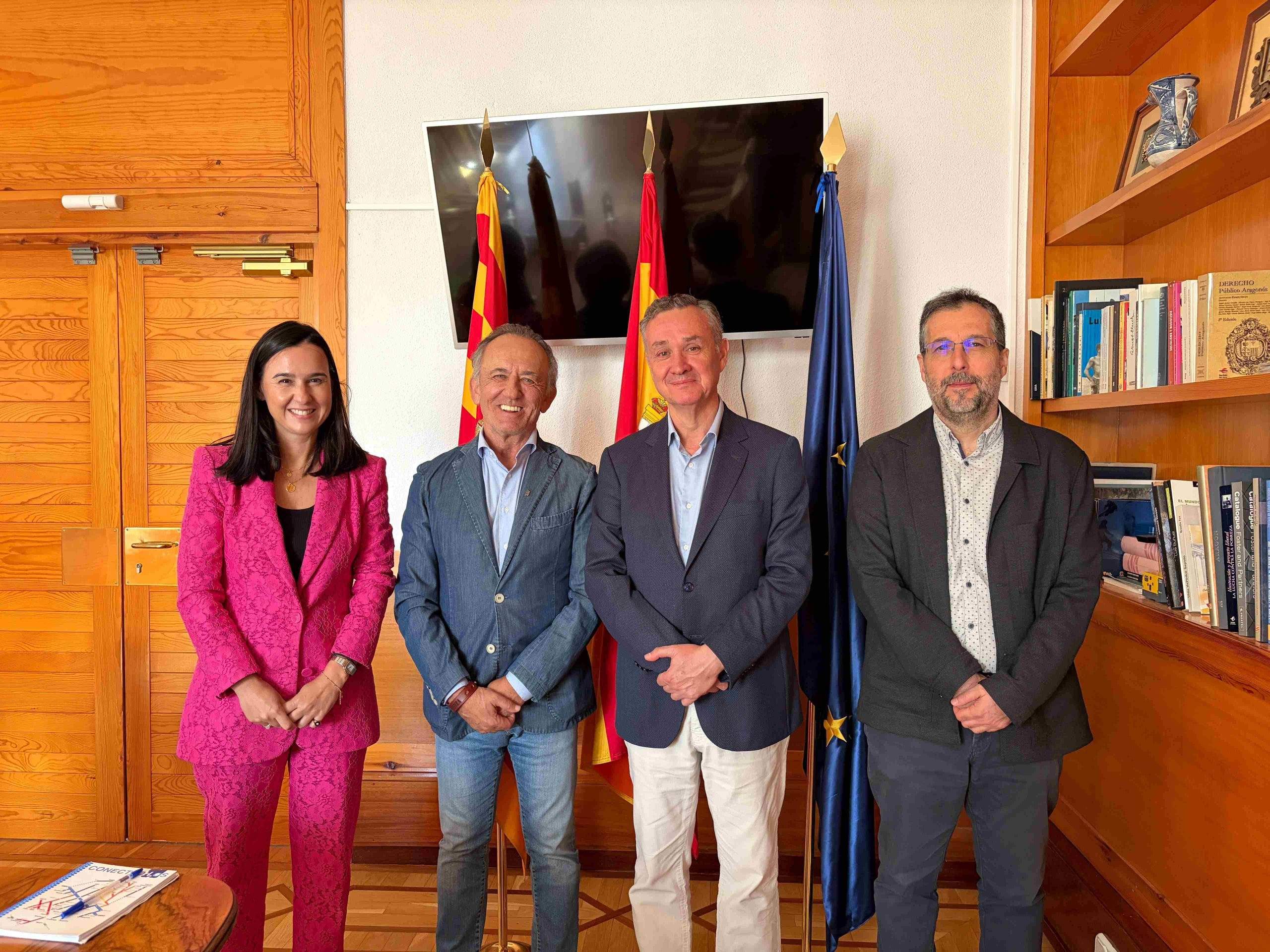 La RUCTL presenta sus proyectos al nuevo Gobierno de Aragón y refuerza su interlocución con las áreas de Agricultura y Medio Ambiente